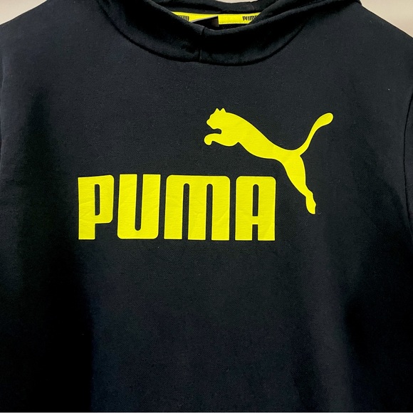 PUMA AUTHENTIC BLACK HOODIE FOR MEN’S & WOMEN’S - Picture 3 of 10